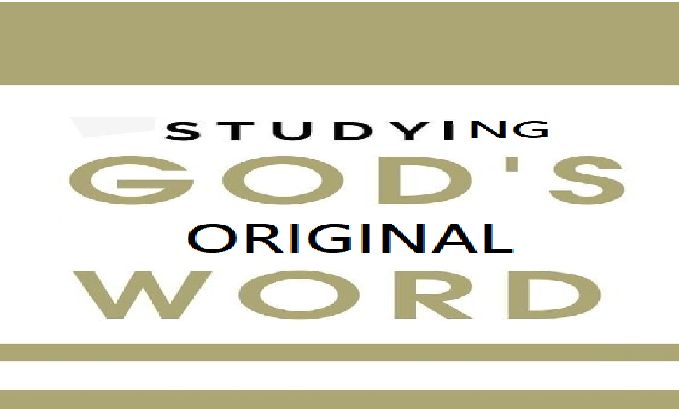 Studying God's Word